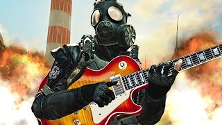 Playing Guitar on Call of Duty - I Took A Pill In Ibiza (Musical Warfare)