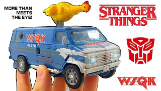 An AUTOBOT That TRANSFORMS Into An ICONIC 80s Van! Transformers X Stranger Things FREAKWENCY Review!