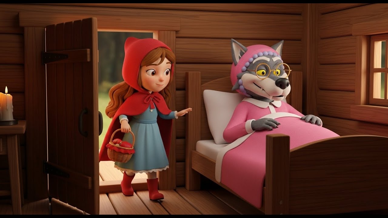 قصص الأطفال | ليلى والذئب – Layla and the Wolf – A Clas… — Transcript