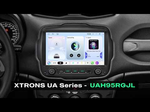 XTRONS UAH95RGJL: 9" Android 15 Car Stereo for Jeep Renegade(2015-2020) | 6GB+128GB, AI NPU, CarPlay