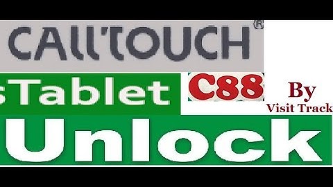 call touch tablet c88 hard reset
