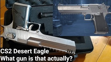 CS2 Desert Eagle - what is that video game weapon?