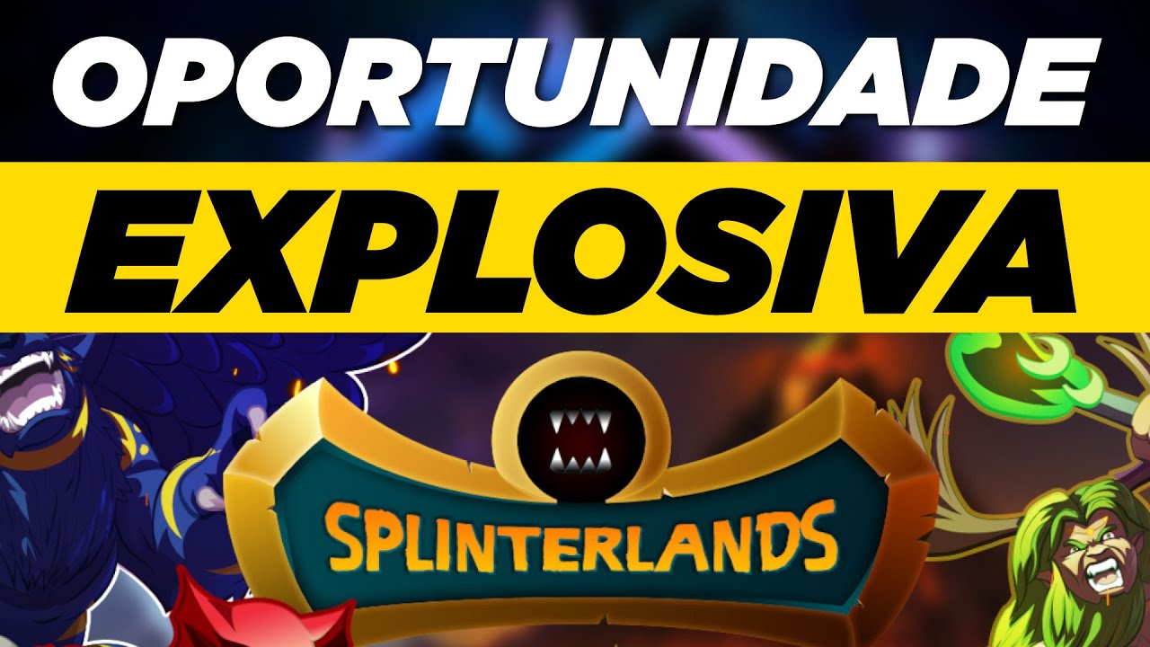 SPLINTERLANDS - GRANDE OPORTUNIDADE DE ENTRAR NO GAME