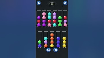 Ball Sort by Infinite Joy: Levels 11540, 11541, 11542