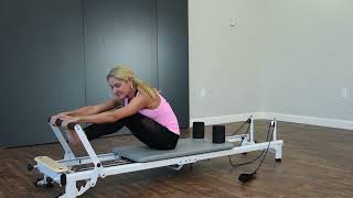 Hamstring Stretch on the AeroPilates Reformer