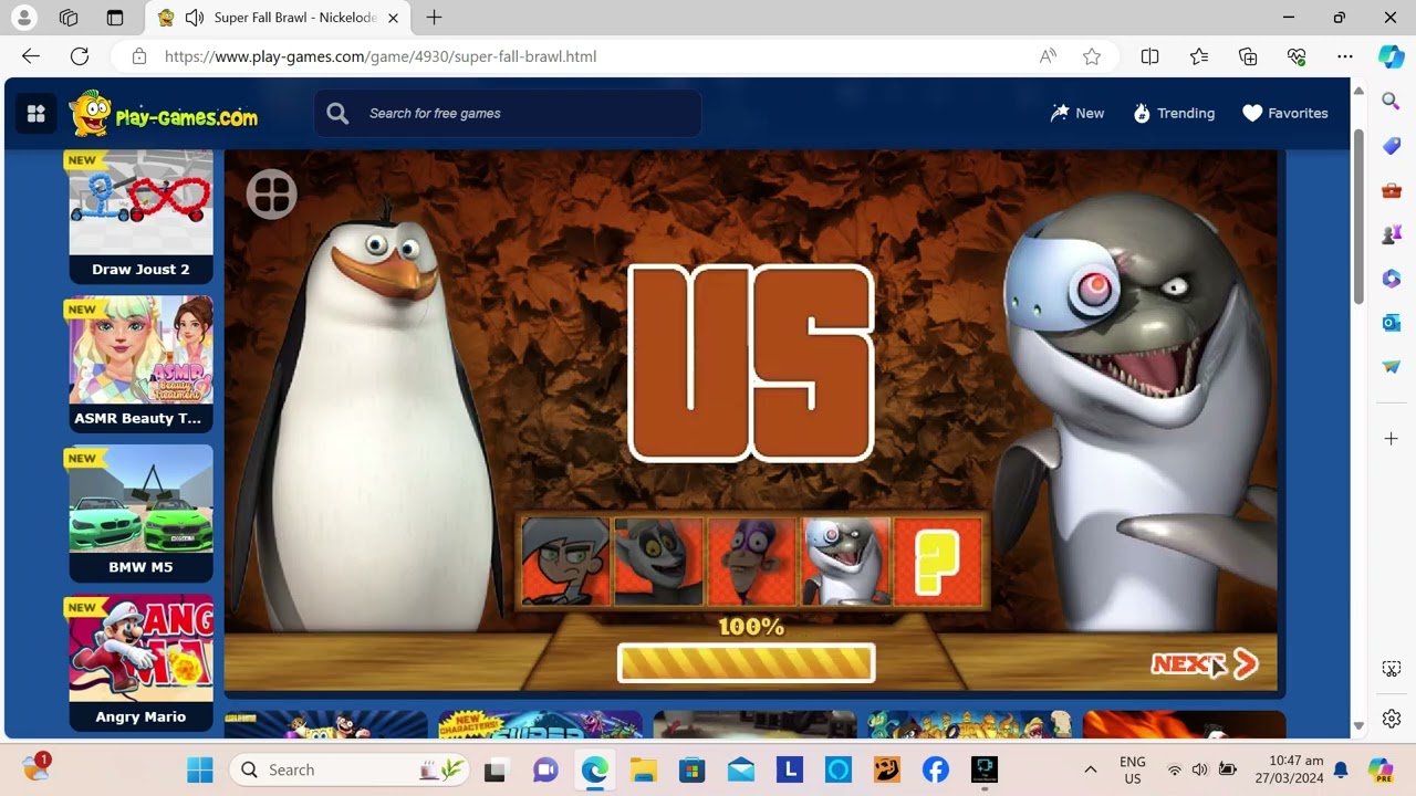 Super Fall Brawl - Tournament Mode with Rico