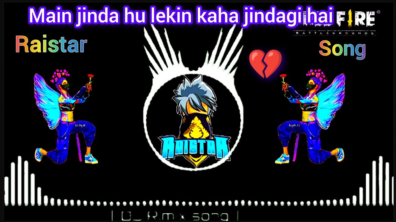 Raistar Voice Song in Main jinda hu lekin Emotional Gaming Montage | Free Fire Heart Touching Video