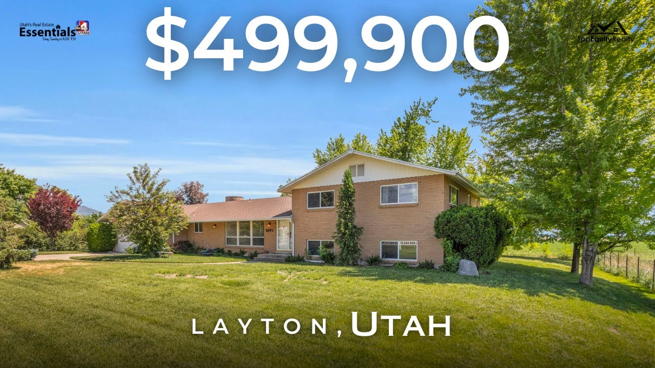 🏡 2871 W Gentile Layton, UT Top Equity Realty ABC4 Utah's Real Estate Essentials YouTube