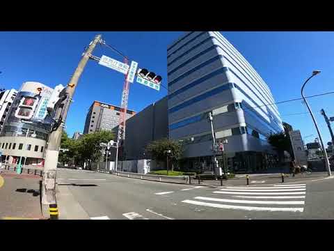 東福岡高校までの通学路を見てみよう（博多駅編）