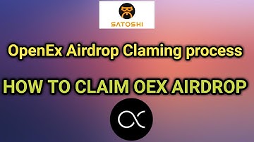 $OEX Token Withdrawal Process On OpenEx Application | How to Claim OEX Token | Satoshi App |