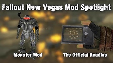 Fallout New Vegas Mod Spotlight: Monster Mod and The Official Pipboy Readius