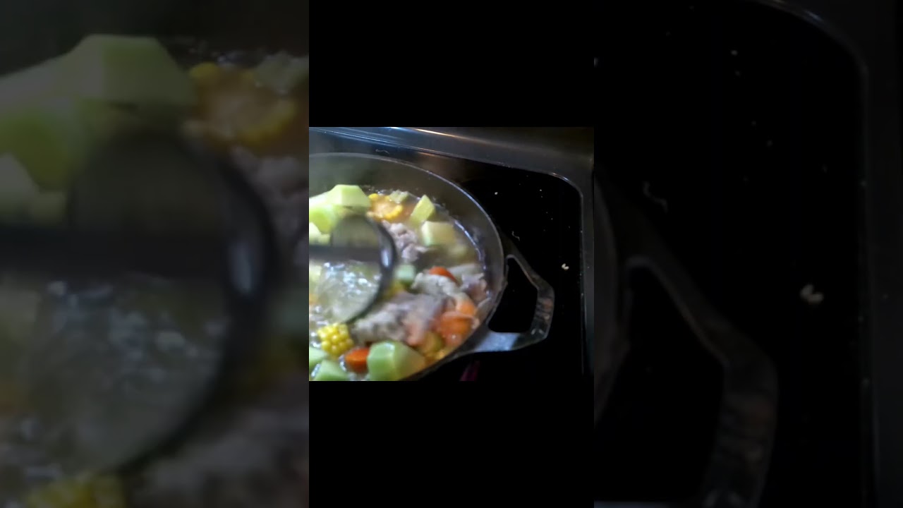 See the full video with recipe. Caldo de pollo is a great soup for rainy days. #mexico #pollo