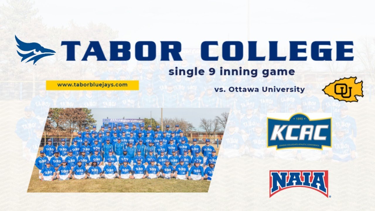 Tabor College Baseball vs. Ottawa University YouTube