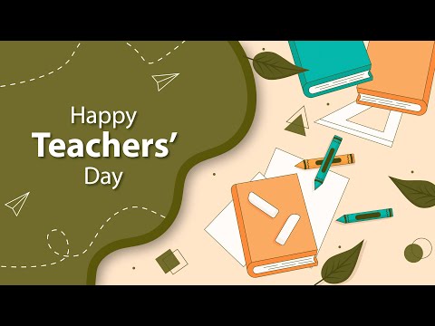 After Effects Free Template on Teachers Day