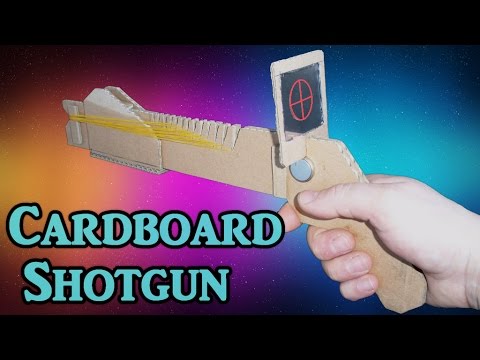 How To Make Cardboard Shotgun