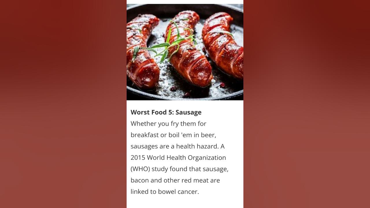 Top 10 Worst Food foodblogger health healthydiet foodlover top-10-worst-food-foodblogger-health-healthydiet-foodlover