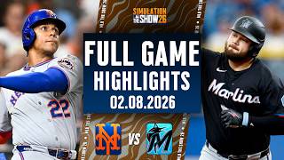 🔴LIVE🔴 New York Mets Vs Miami Marlins Full Game Highlights Aug 02, 2026 Envivo MLB THE SHOW 26