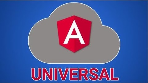 SSR (Server Side Rendering) angular. Angular universal. Основы настройки SSR