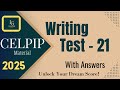 CELPIP Writing Test - 21 | 2025 | Secrets to Scoring High | Answers