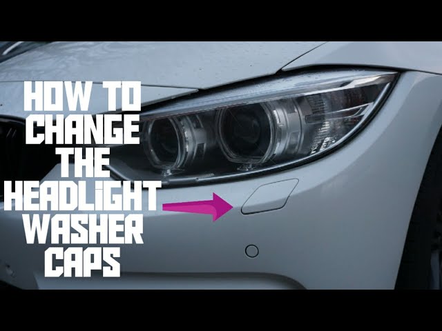  Reemplazo de la cubierta del lavafaros en mi BMW F32 - YouTube
