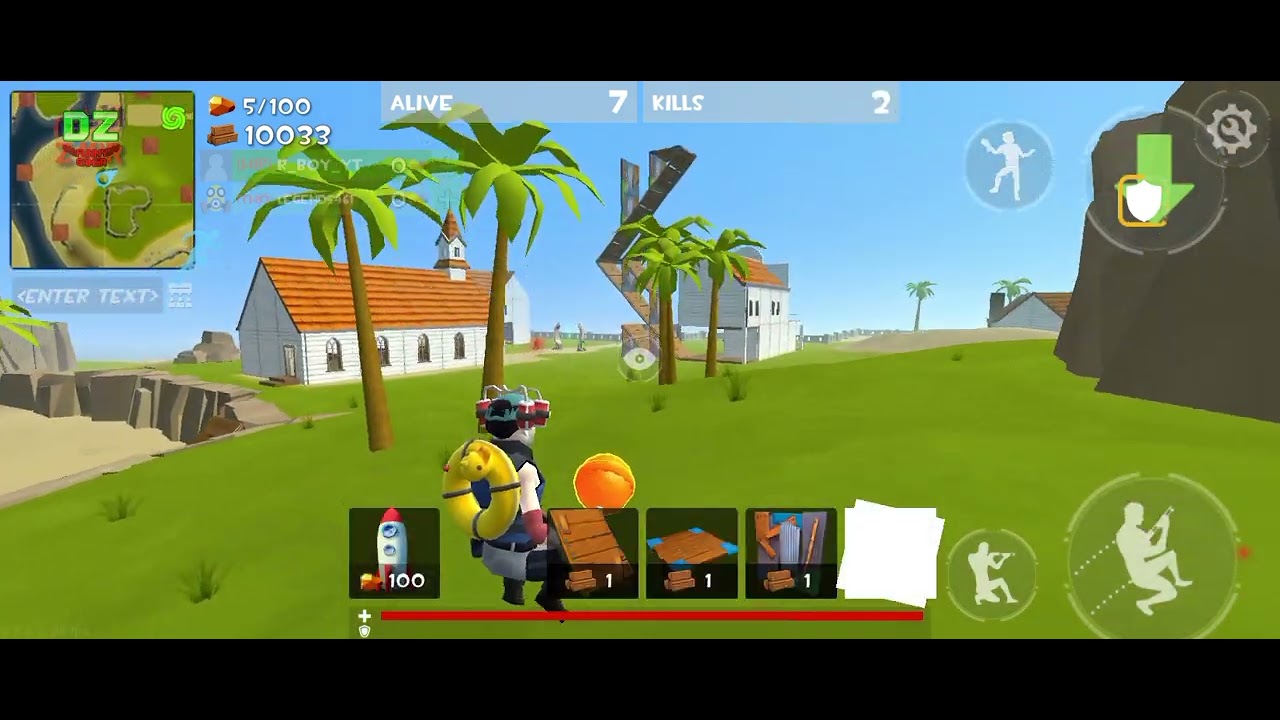 Rocket royale using revive hack