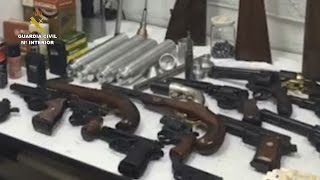 Operación Jacaras. Operaciones de la Guardia Civil. Huesca