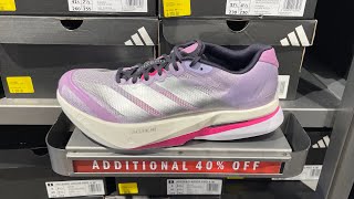 Adidas Adizero Boston 13 Powder Plum Silver Metallic Shock Pink - Style Code JS4955