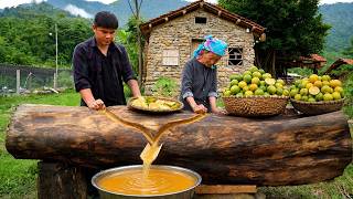 Living in the Forest – Traditional Fruit Pressing – Making Juice for the Whole Year screenshot 3