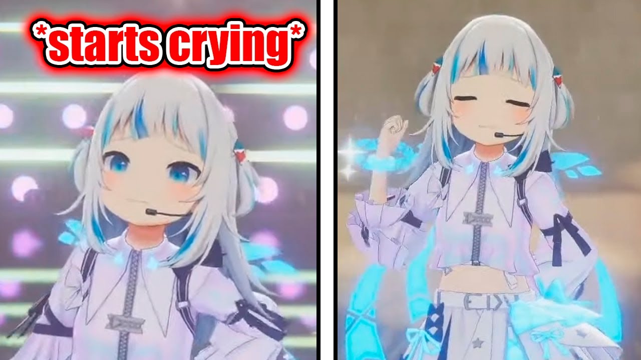 Gura Can’t Hold Back Her Tears Singing Our Bright Parade for the Last Time...【Hololive EN】