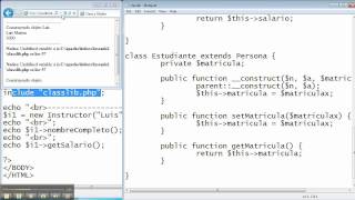 CS072 23.e. Herencia de Clases y Objetos en PHP - 5 de 5