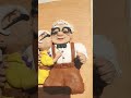 فيلم كارتون Up لكار وايلي مصنوع يدوي ا بالطين Cartoon Up Film Up Carl Wiley Handmade With Clay 