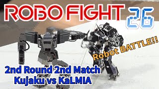 【ロボット格闘技】 Humanoid robot battle 