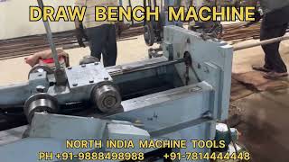 Nimt Draw Bench - Heavy Duty Bar Drawing Machine