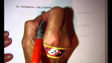 Composition of Functions 4 (decomposing)