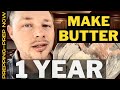 How To Make Butter In 5 Minutes | Homemade Butter | Food Shortage Tip