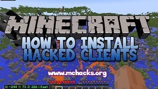 How to install hacked clients for Minecraft (Nodus 1.7.2)