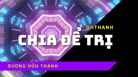 Bài toán diff thuật toán chia để trị năm 2024