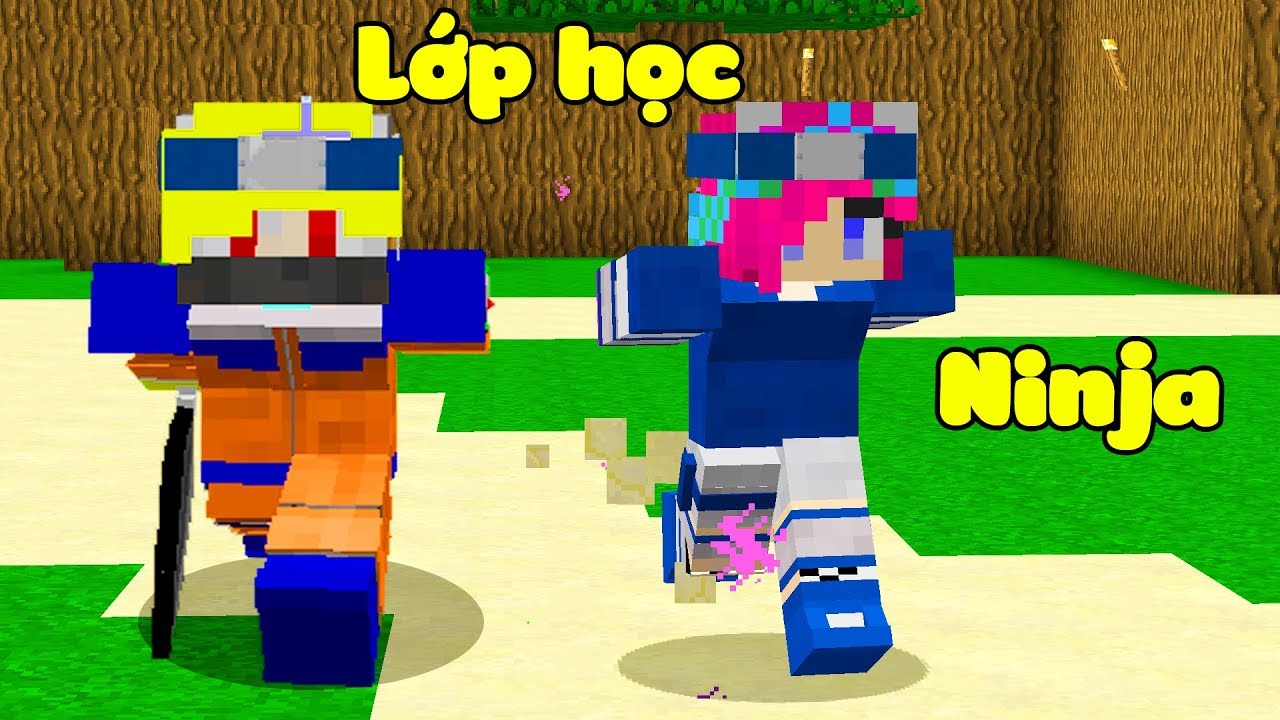 Lớp học ninja | LỚP HỌC NINJA TẬP 1 | ONE VÀ NOOB YETI HỌC TRỞ THÀNH NINJA NHẪN THUẬT MINECRAFT