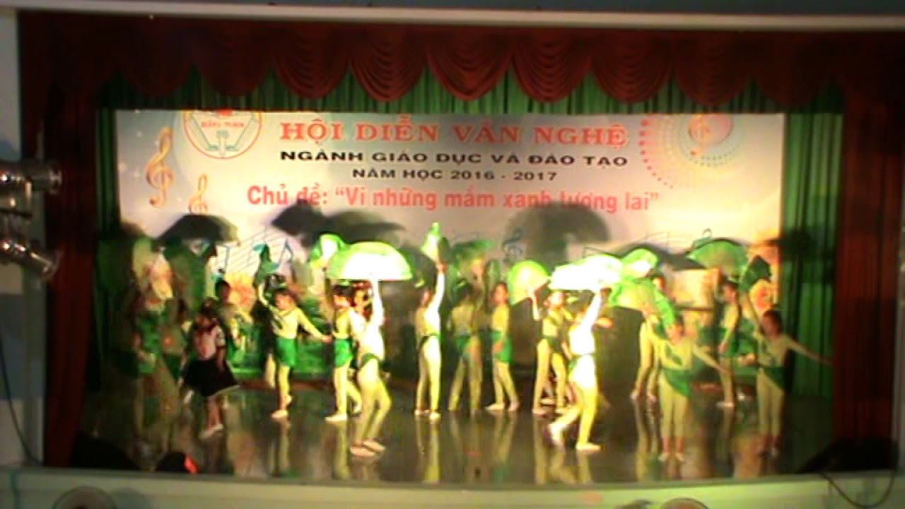 Chương trình văn nghệ trường tiểu học Nguyễn Thiện Thuật 2016 - 2017 - youtube