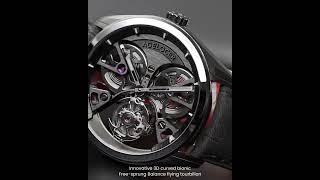 AGELOCER Original Free-sprung Balance Manta Tourbillon Watch #agelocer #tourbillon #luxurywatches