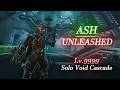 ASH | Unleashed (Finisher/Savage Silence) - Solo Void Cascade Lv.9999 | Warframe Level Cap