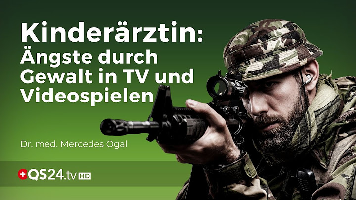 Kinder leiden häufig an Ängsten durch Gewalt im TV und Videospielen | Dr. med. Mercedes Ogal | QS24