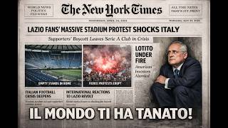 LA PROTESTA DEI TIFOSI HA ORMAI VISIBILITA' MONDIALE: LOTITO E' SEMPRE PIU' ALL'ANGOLO!