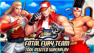 tas the King Of Fighters 95  Fatal Fury Team  Terry  Andy  Joe  With Redlife  4k 60fps