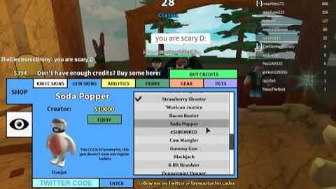 ROBLOX: TWISTED MURDERER ITEM HACK [ WORKS] [2015]