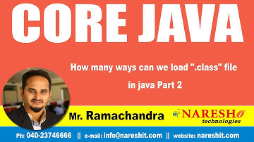 How many ways can we load ".class" file in java Part 2 | Core Java Tutorial