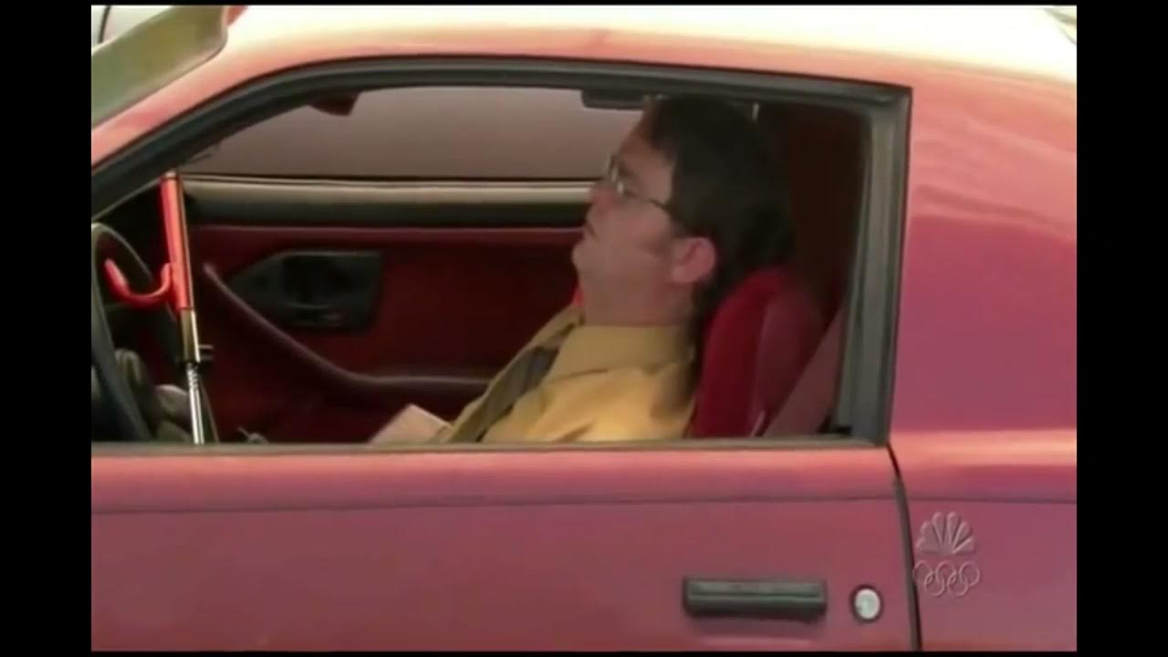 Dwight Schrute is listening Everybody Hurts in his car(Loop) YouTube