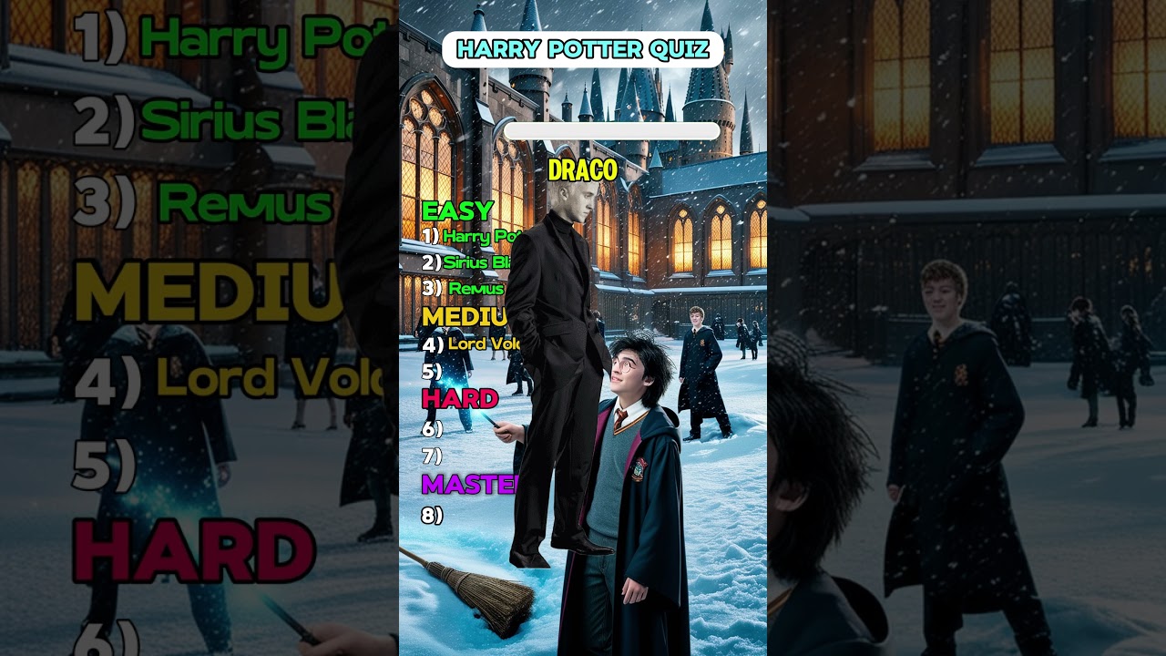 Harry Potter Quiz! You are not a true Harry Potter fan if you can't get these right!