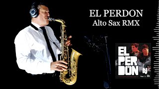 EL PERDON - Nicky Jam/Enrique Iglesias - Alto Sax RMX - Free score