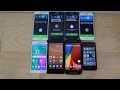 Samsung Galaxy A3 vs. Xiaomi Redmi 1S vs. Moto G 2014 vs. iPhone 4S - Which Is Faster? (4K)